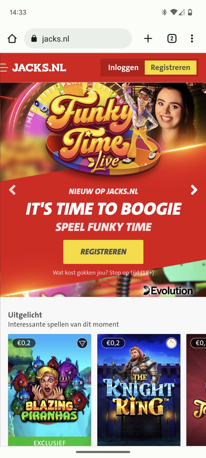 Jacks.nl Online Er Spelen of Skippen? 2024 Review